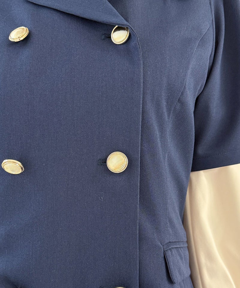 navy / 157cm / ブラウスとのレイヤード