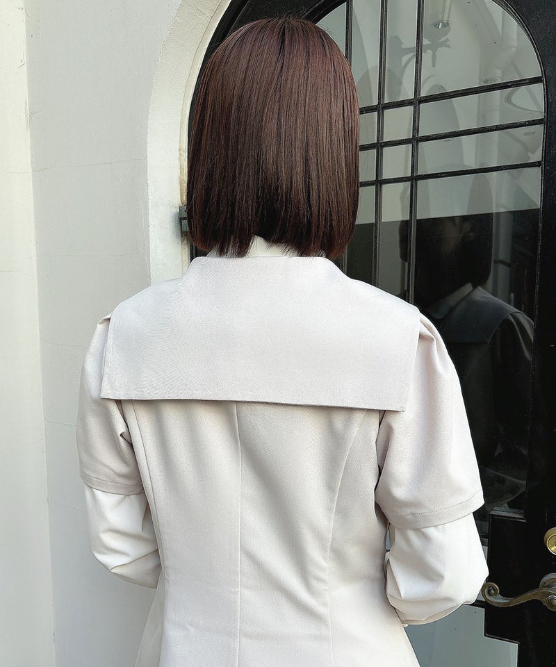 ivory / 165cm / ブラウスとのレイヤード