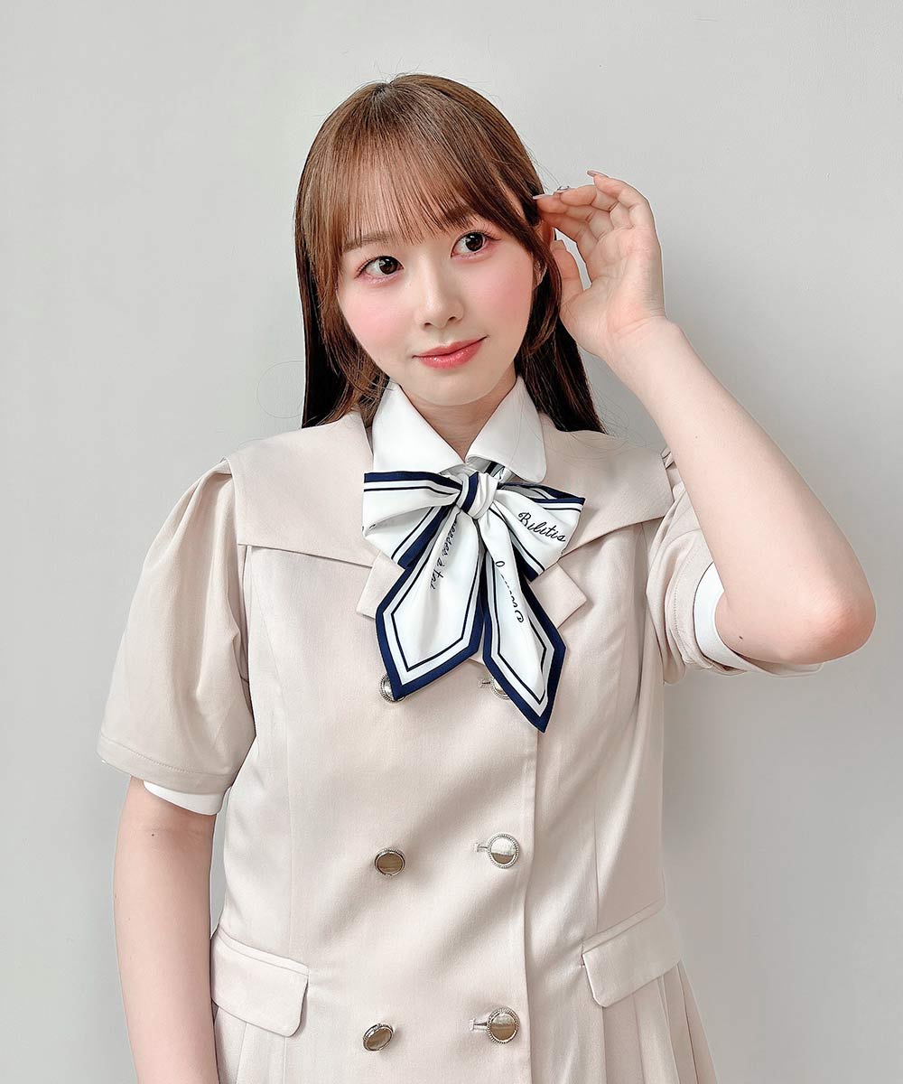 ivory / 158cm / ブラウスとのレイヤード