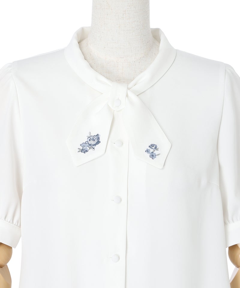 フロントアップ (off white×blue)