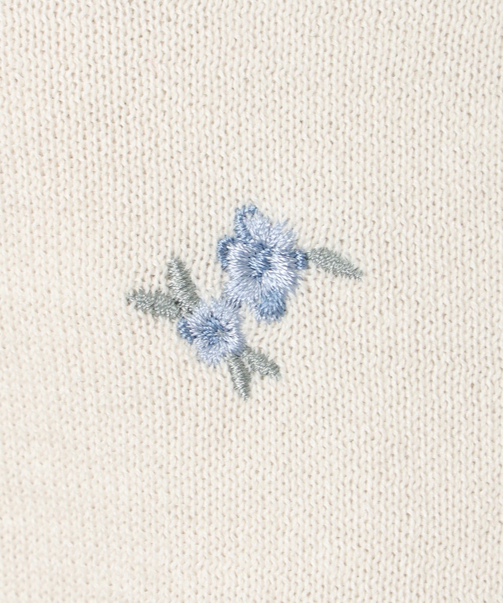 UVカット】小花刺繍UVカットニットカーディガン/F i.n.t [57AJ04j006