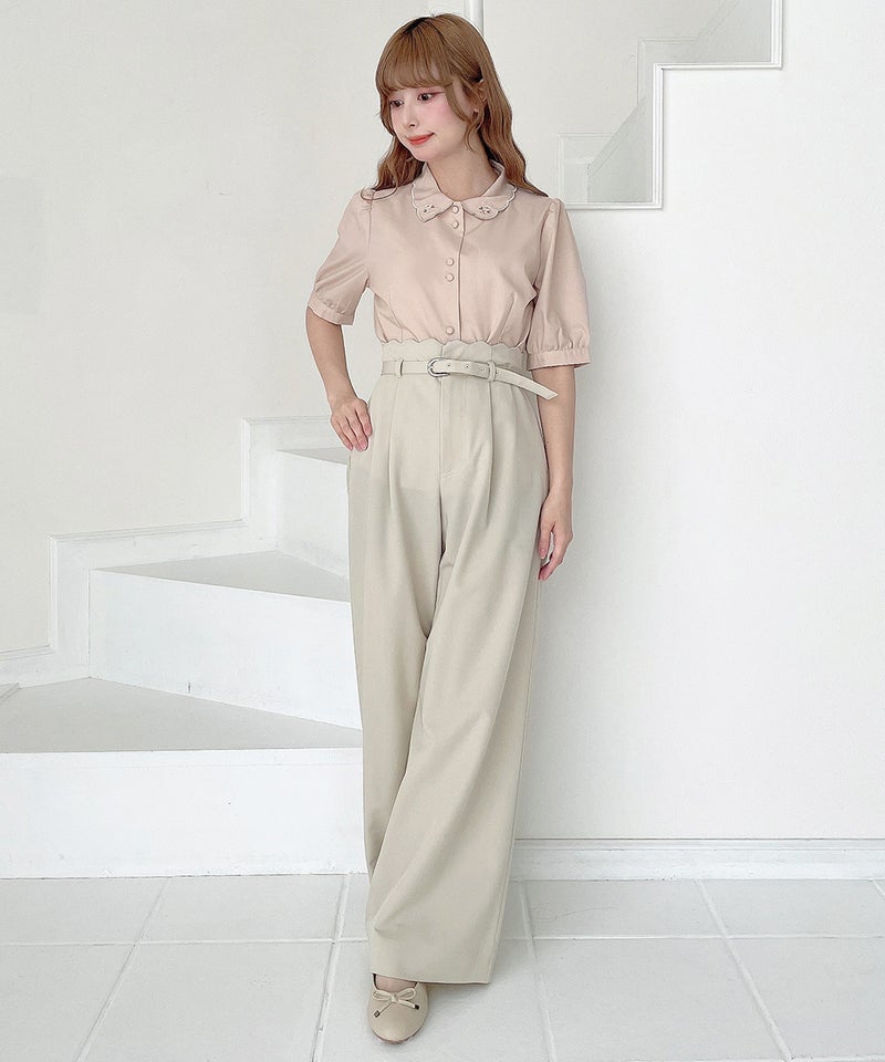 light pink×white / 152cm