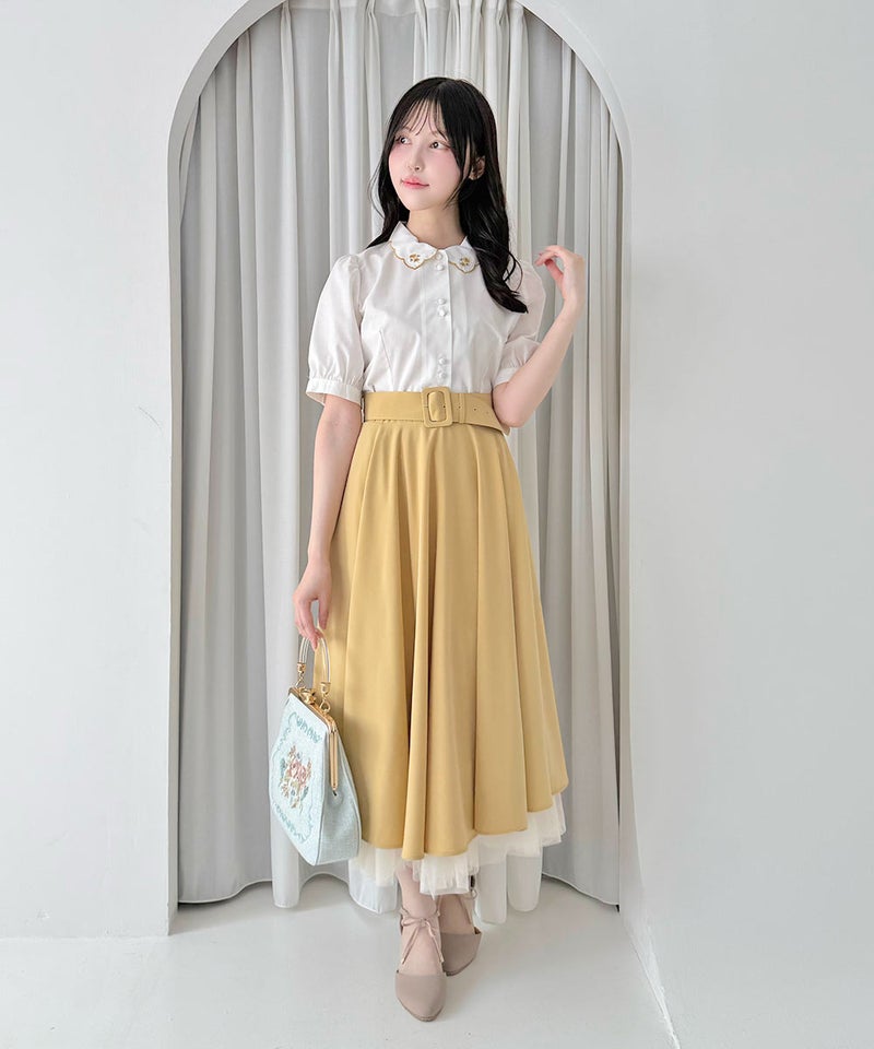 off white×yellow / 157cm
