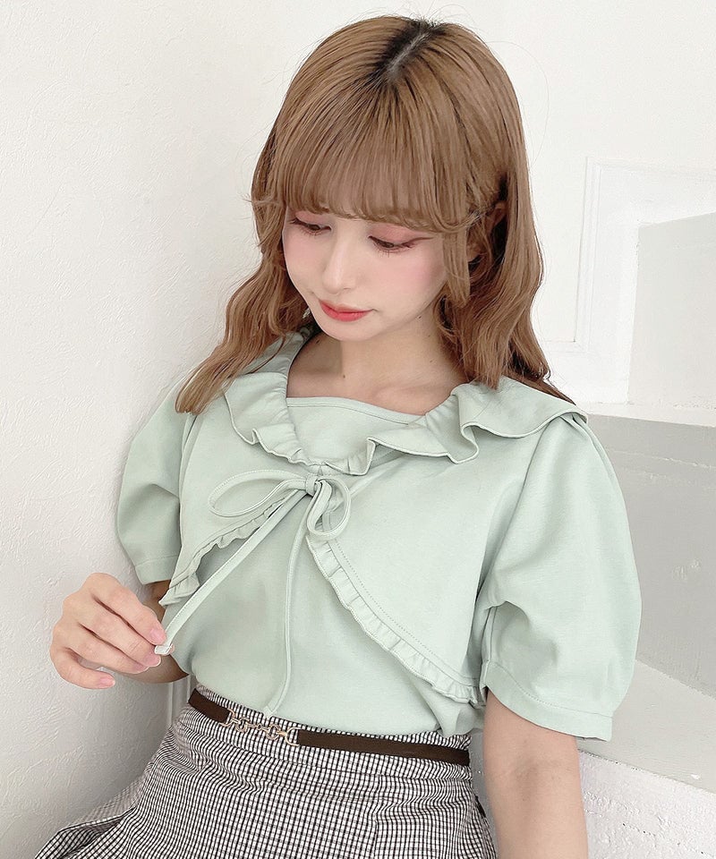 FRILL DROP トップス SLY | FRONT ZIP FRILL トップス (その他トップス ) |SHEL'TTER WEBSTORE