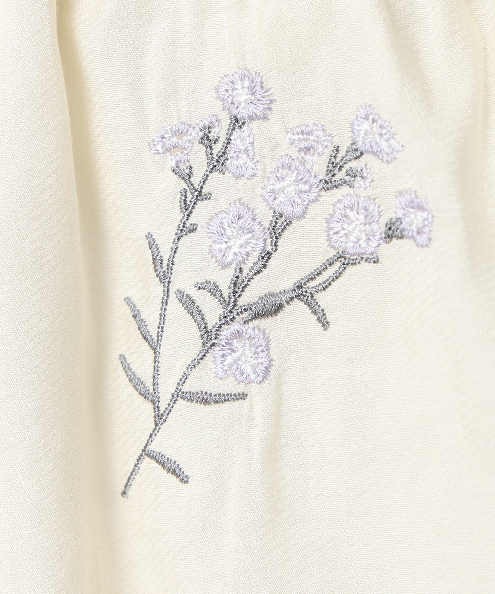 アリッサム刺繍オフショルブラウス/an another angelus [57BF02h010