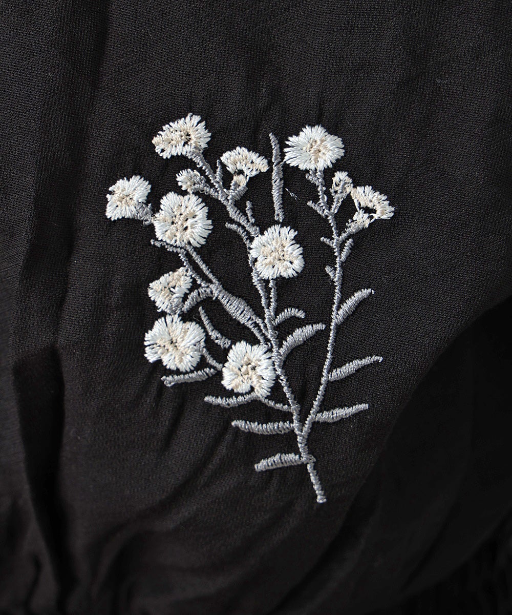 刺繍 (black)