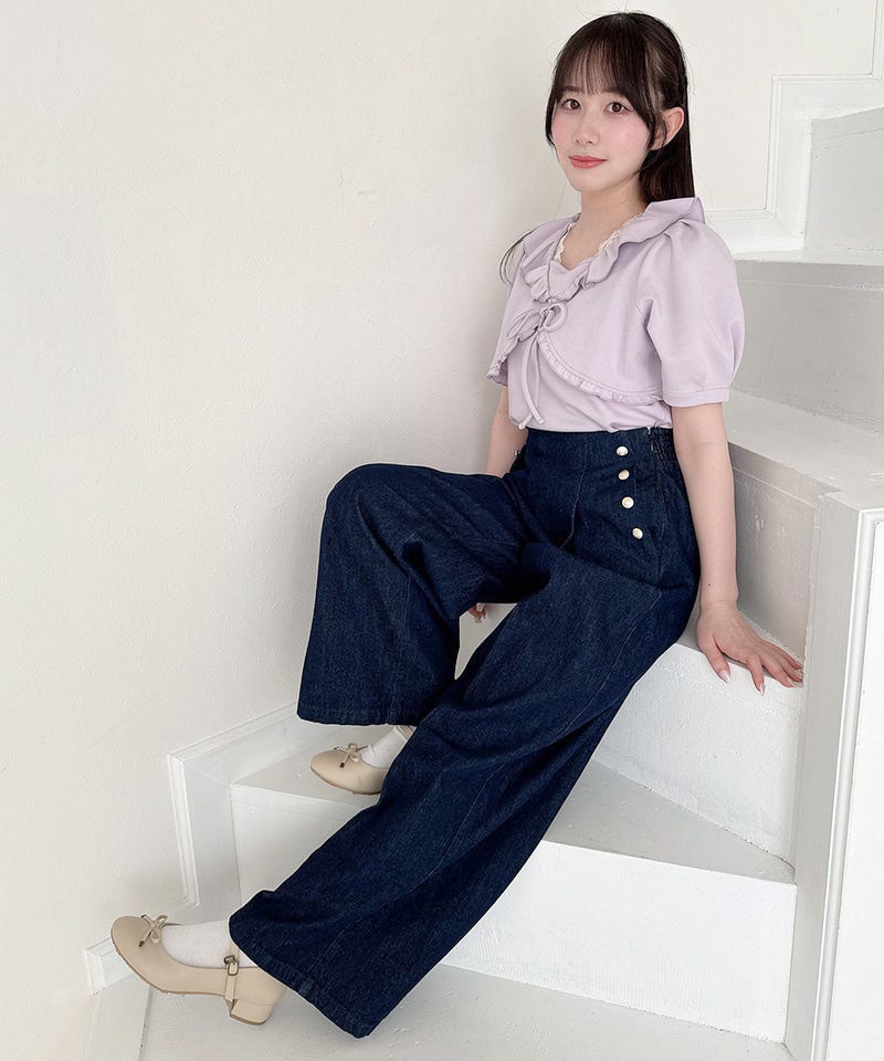 indigo / 158cm / 着用サイズ：2