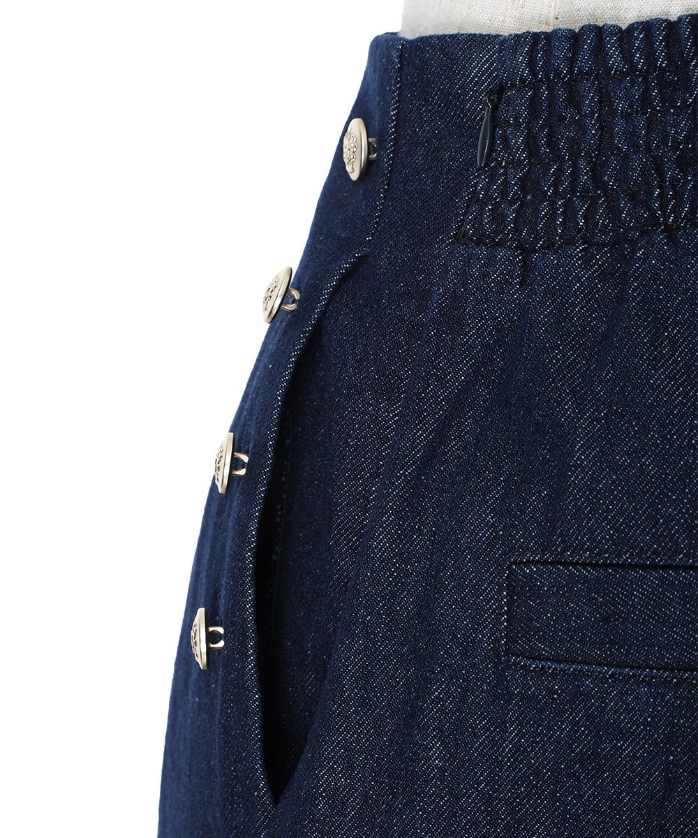 サイドポケット (indigo)