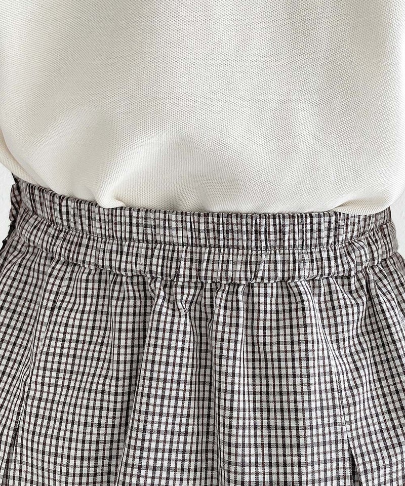 off white×brown / 152cm