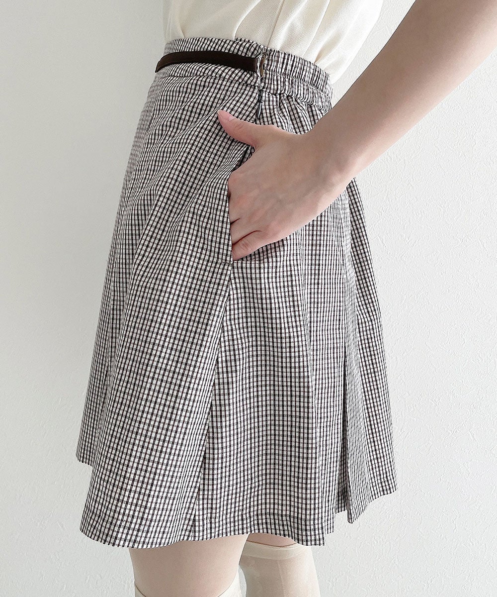 off white×brown / 152cm