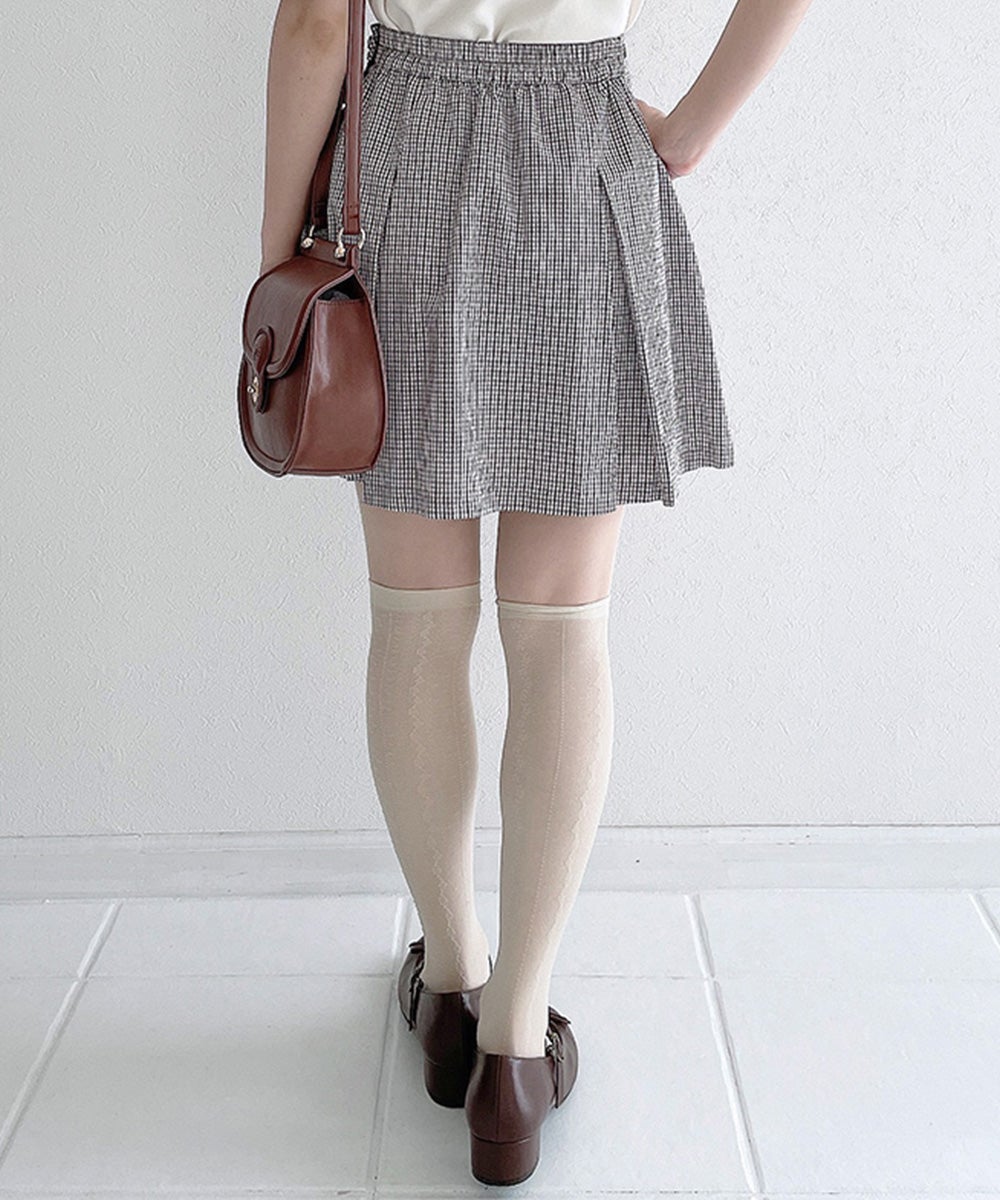 off white×brown / 152cm