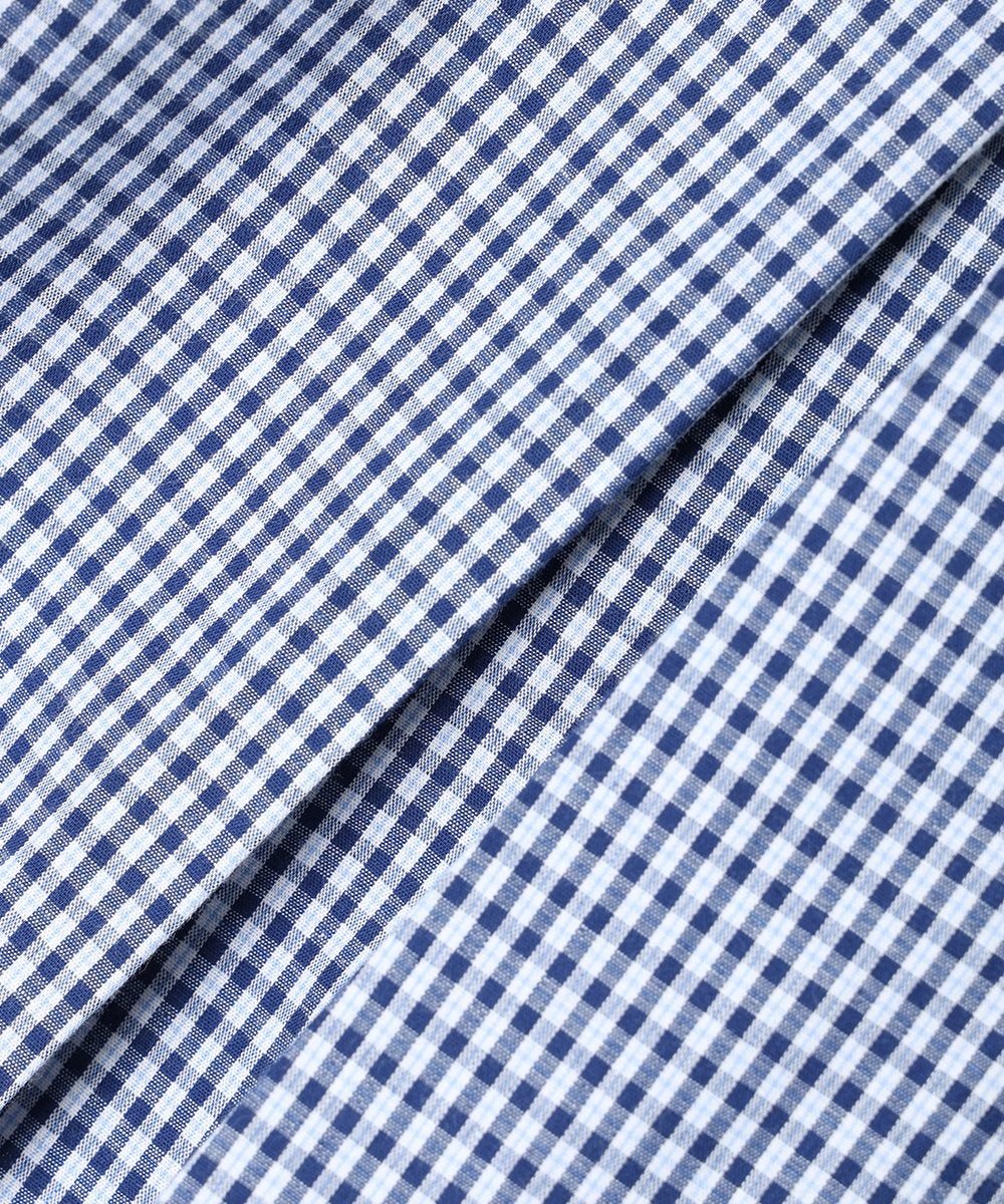 生地アップ (navy×blue)