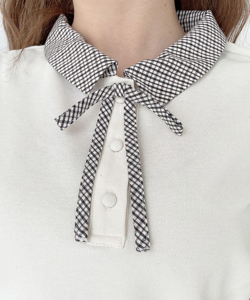 off white×brown / 152cm