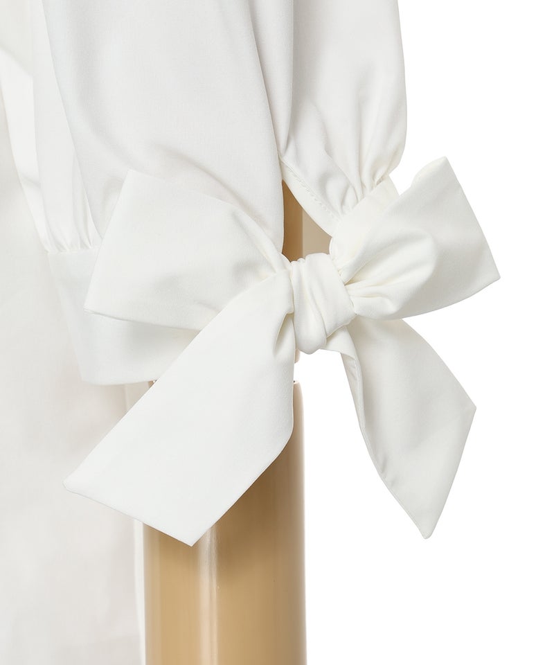 袖リボンアップ (off white)