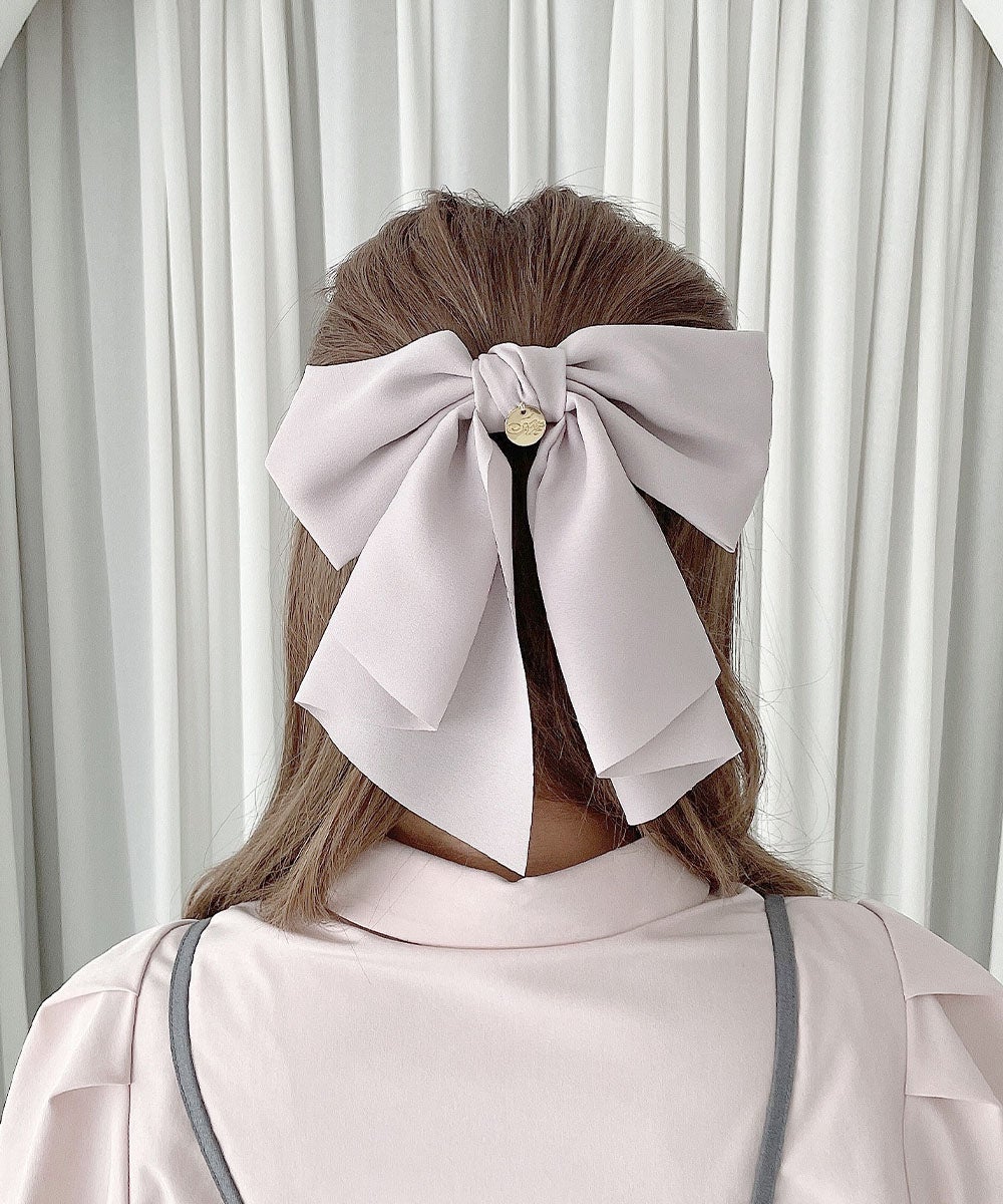 シフォンラッフルリボンバレッタ/an another angelus [57BB17a002] | F