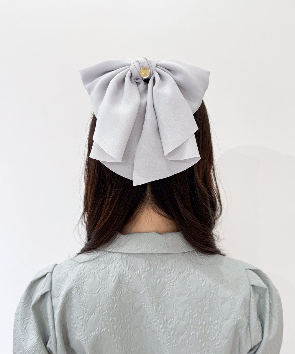シフォンラッフルリボンバレッタ/an another angelus [57BB17a002] | F