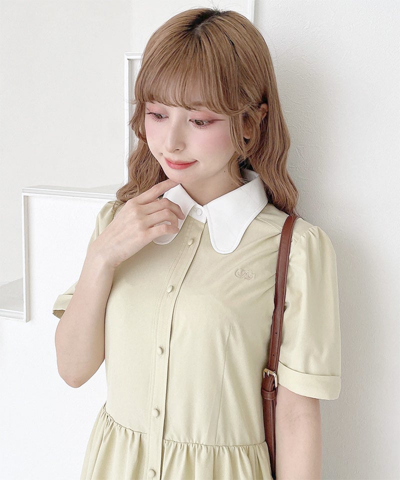 light yellow×white / 152cm