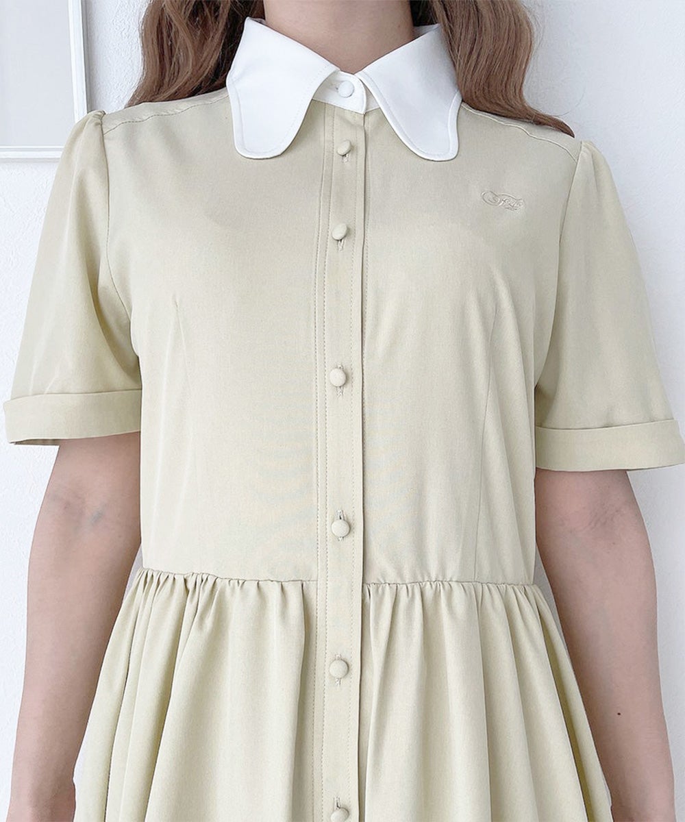 light yellow×white / 152cm