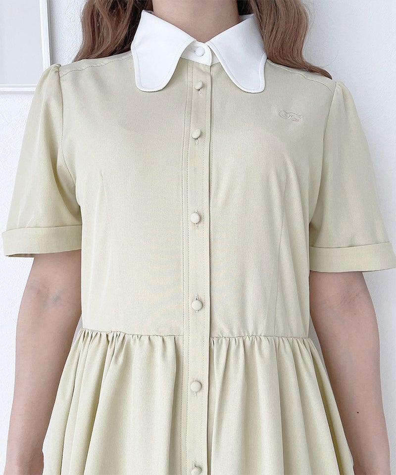 light yellow×white / 152cm