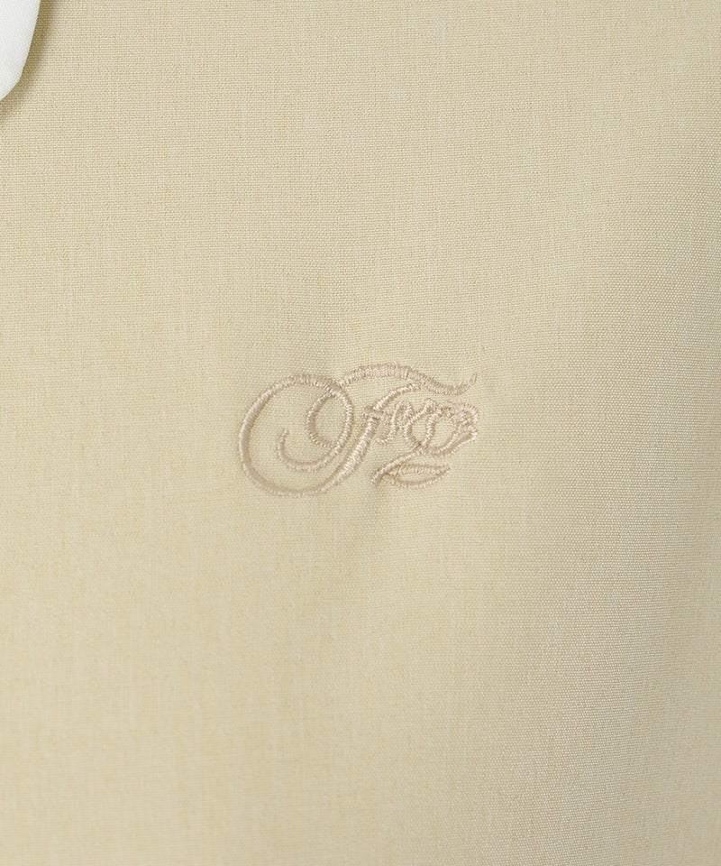 刺繍 (light yellow×white)