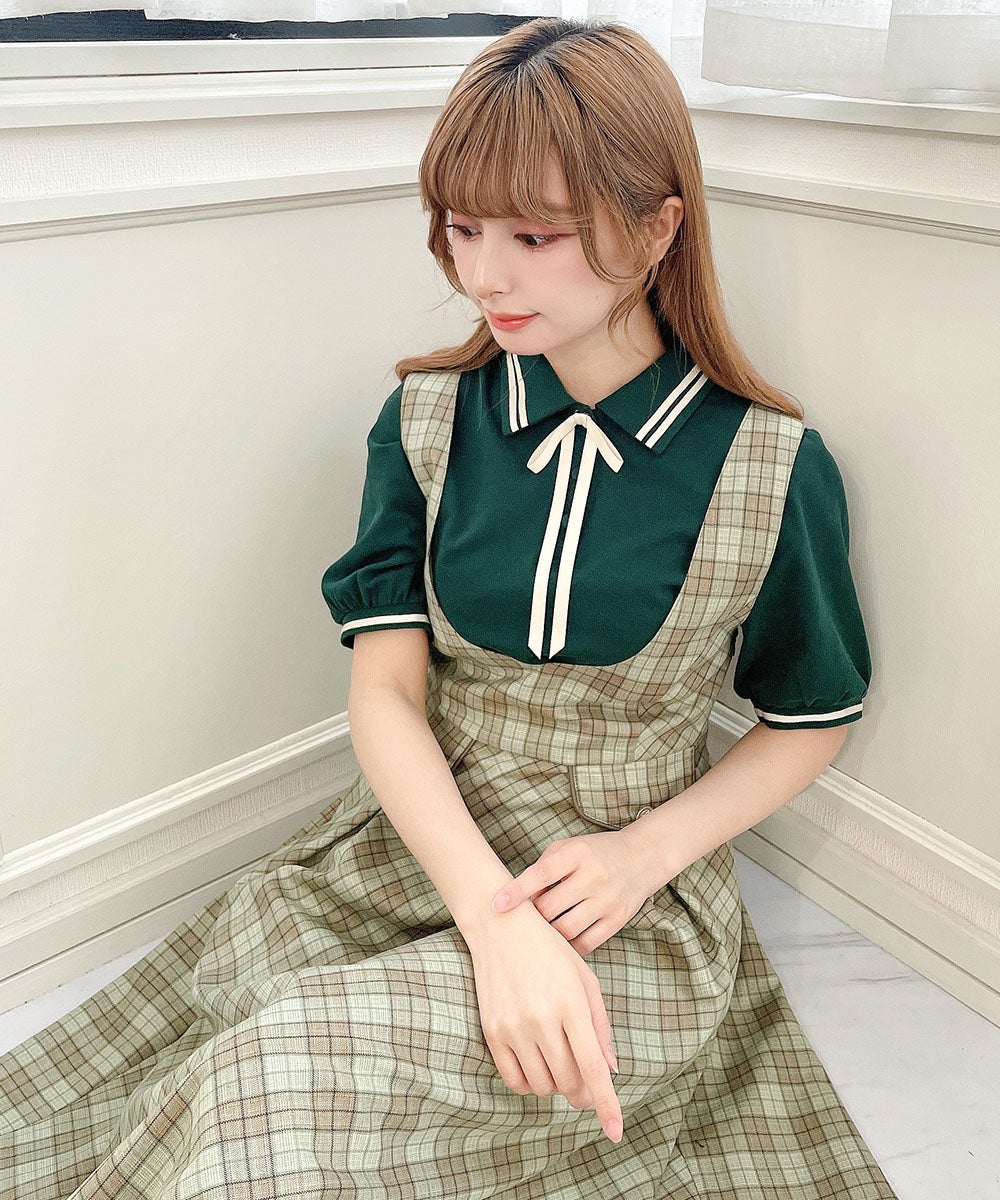 beige×green / 152cm