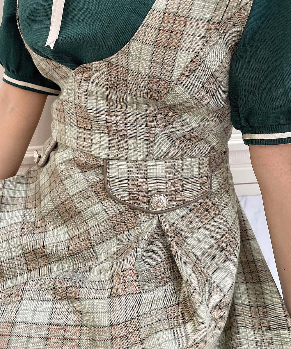 beige×green / 152cm