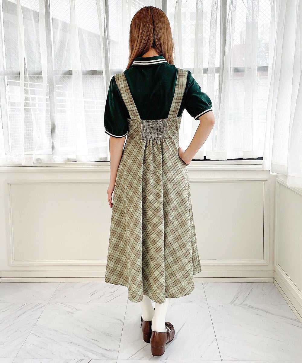 beige×green / 152cm