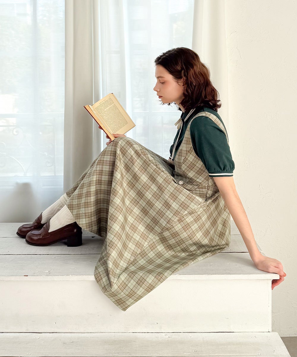 beige×green / 170cm