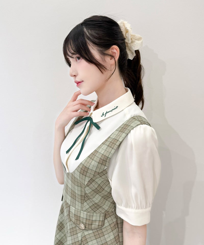 beige×green / 157cm