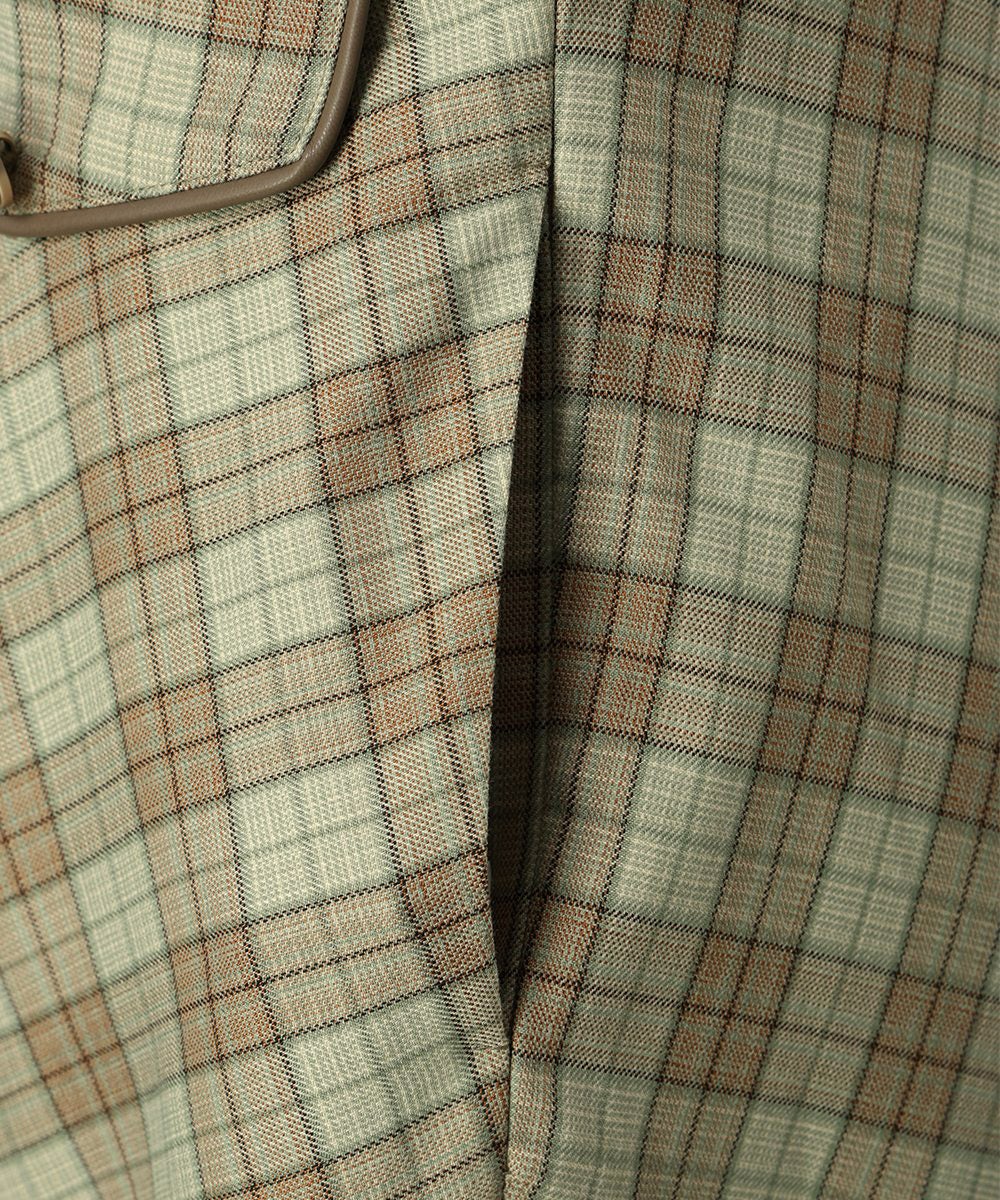 サイドポケット (beige×green)