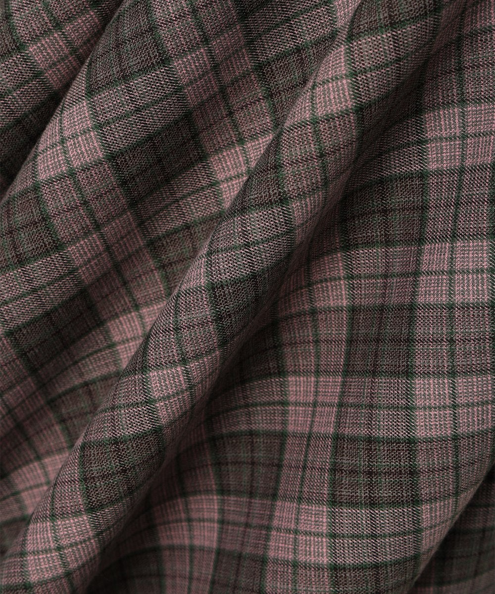 生地アップ (green×pink)