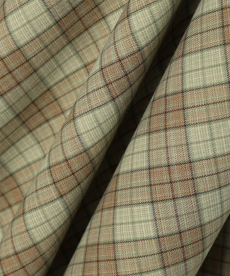 生地アップ (beige×green)