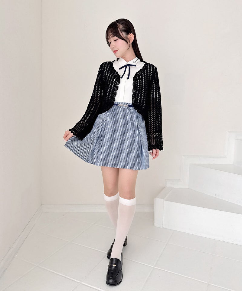 off white×navy / 158cm