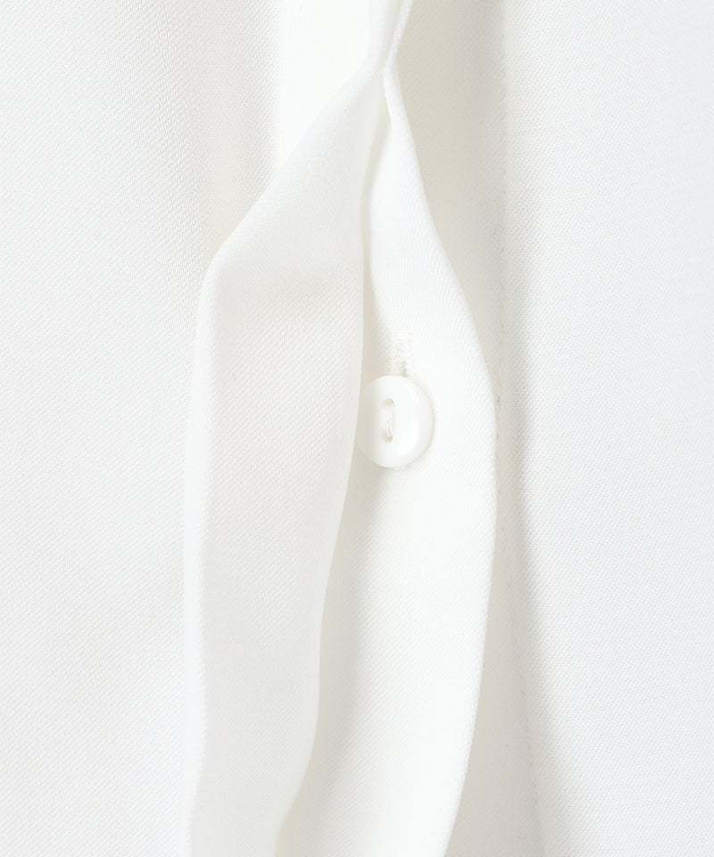 釦アップ (off white×navy)