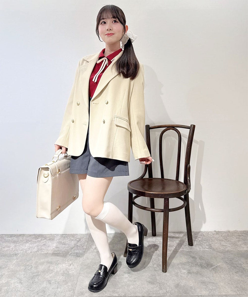 red / 158cm / ジャケット着用