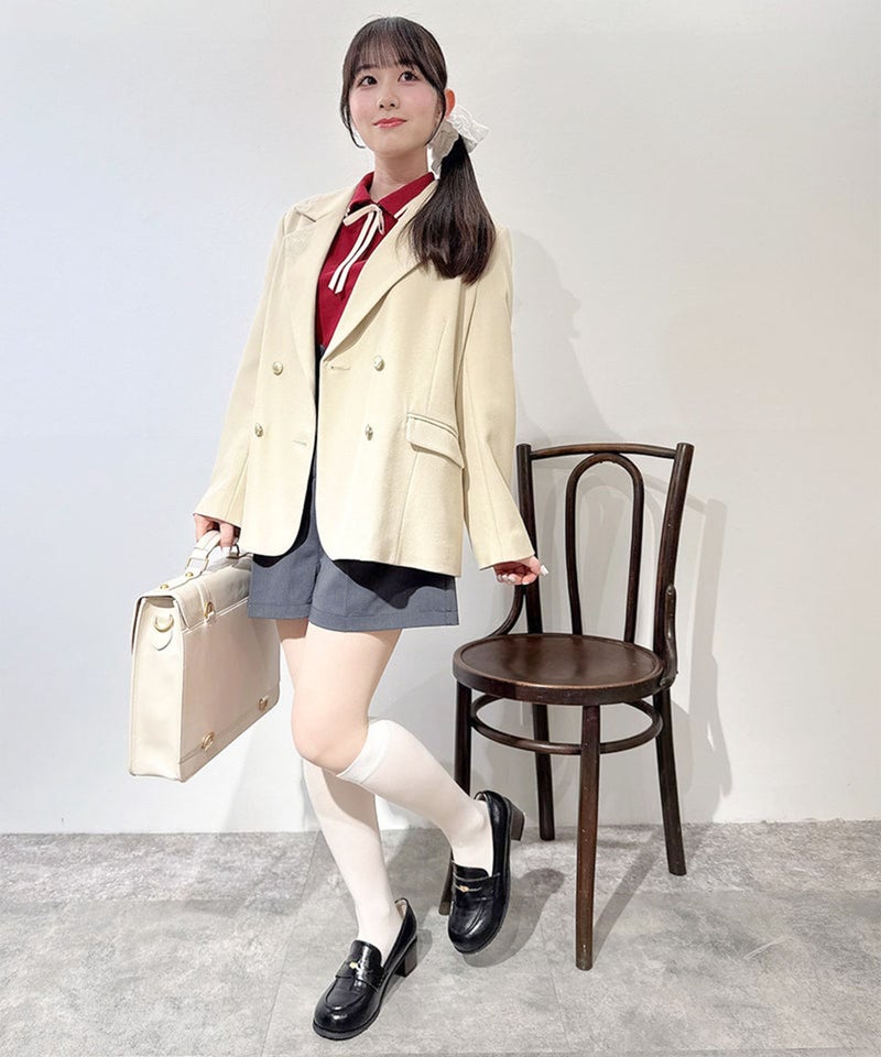 red / 158cm / ジャケット着用