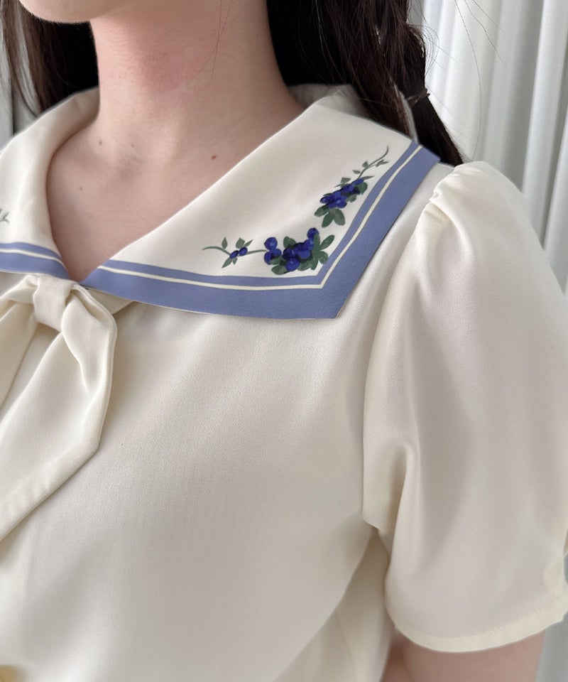 ivory×blue / 158xm