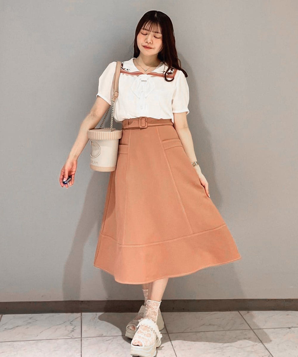 off white×pink / 151cm