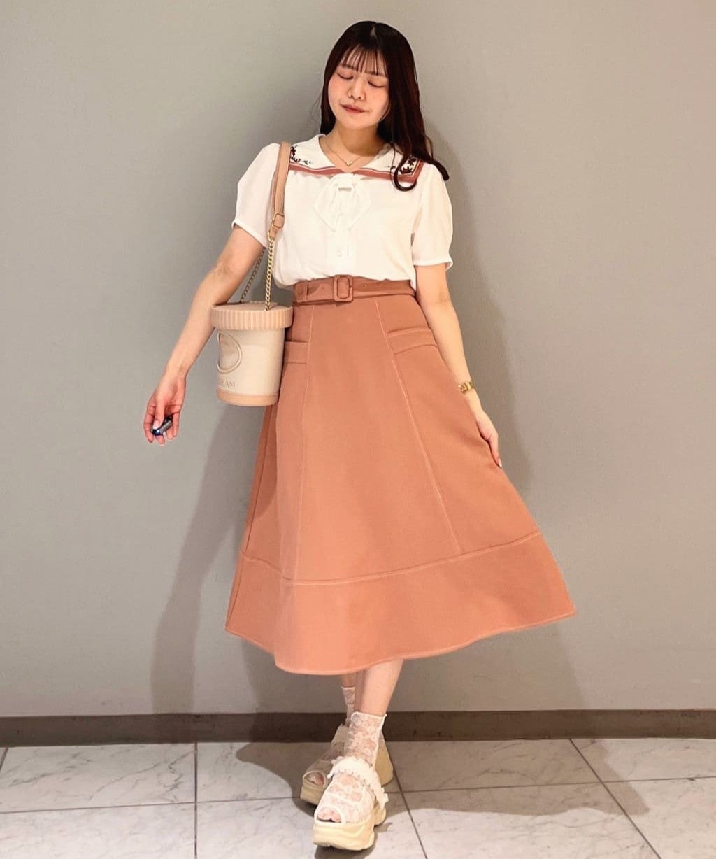 coral pink  / 151cm