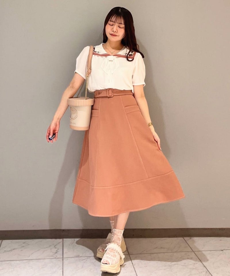 coral pink  / 151cm