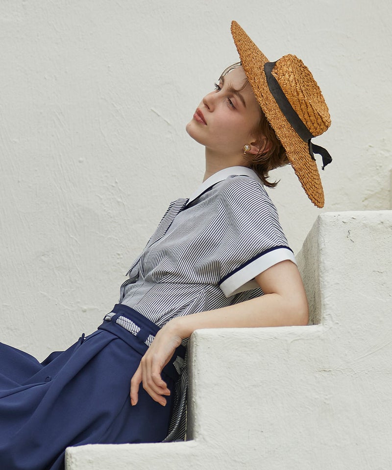 navy×white / 168cm