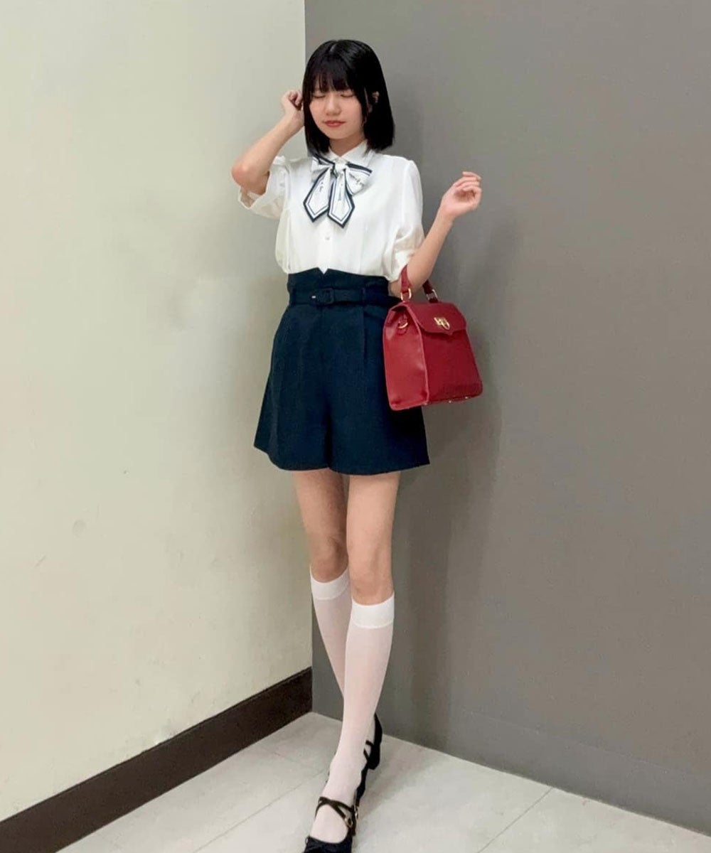 off white×navy / 165cm