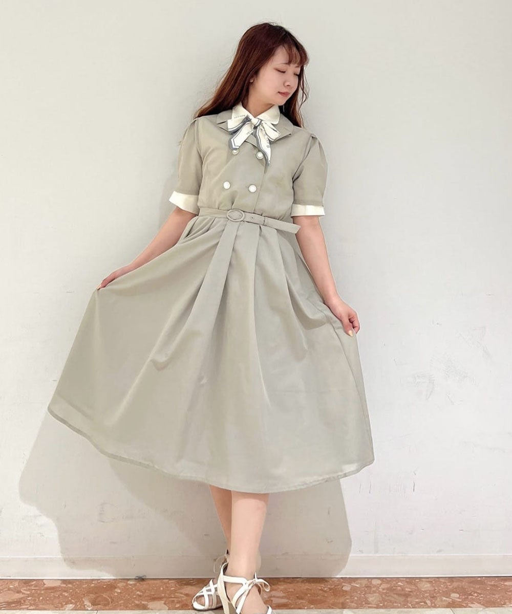 ivory×gray / 159cm