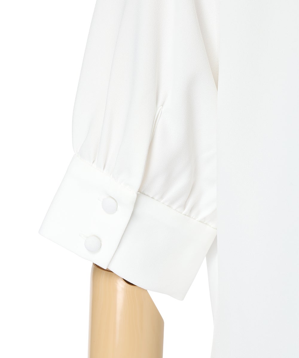 袖元 (off white×navy)