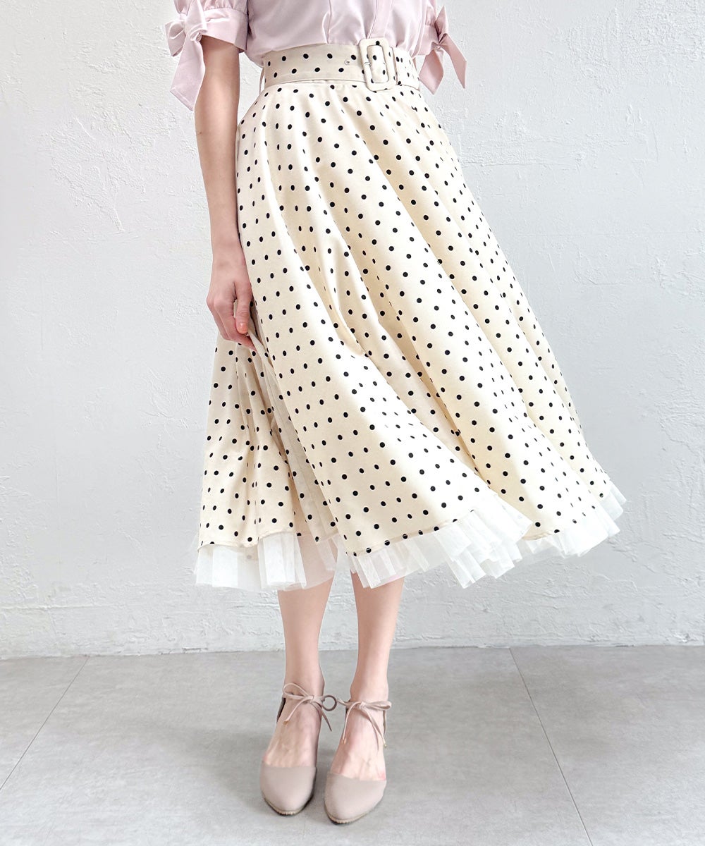 ivory×black / 170cm