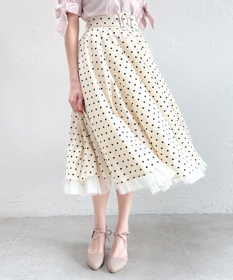 ivory×black / 170cm