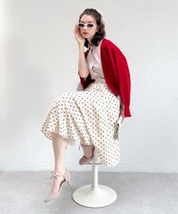 ivory×black / 170cm