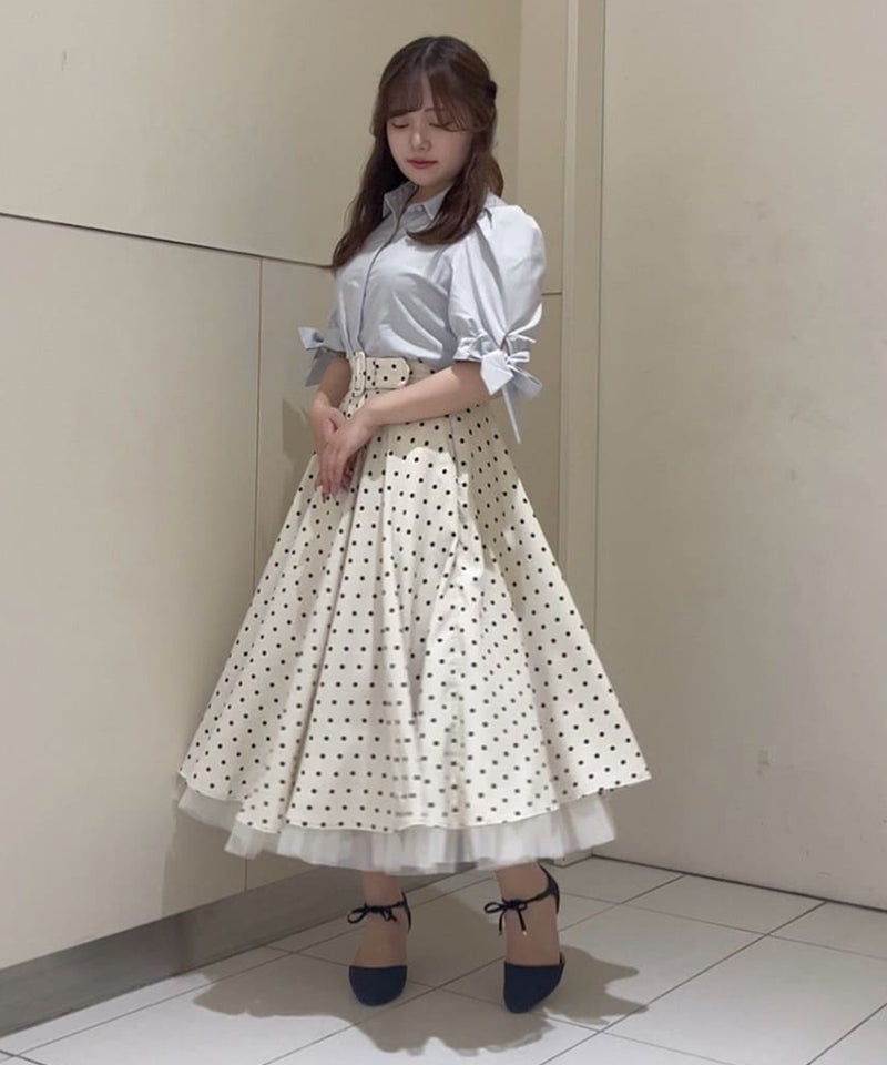ivory×black / 149cm / 着用サイズ：1