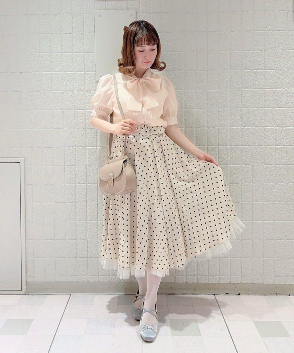 ivory×black / 158cm / 着用サイズ：2
