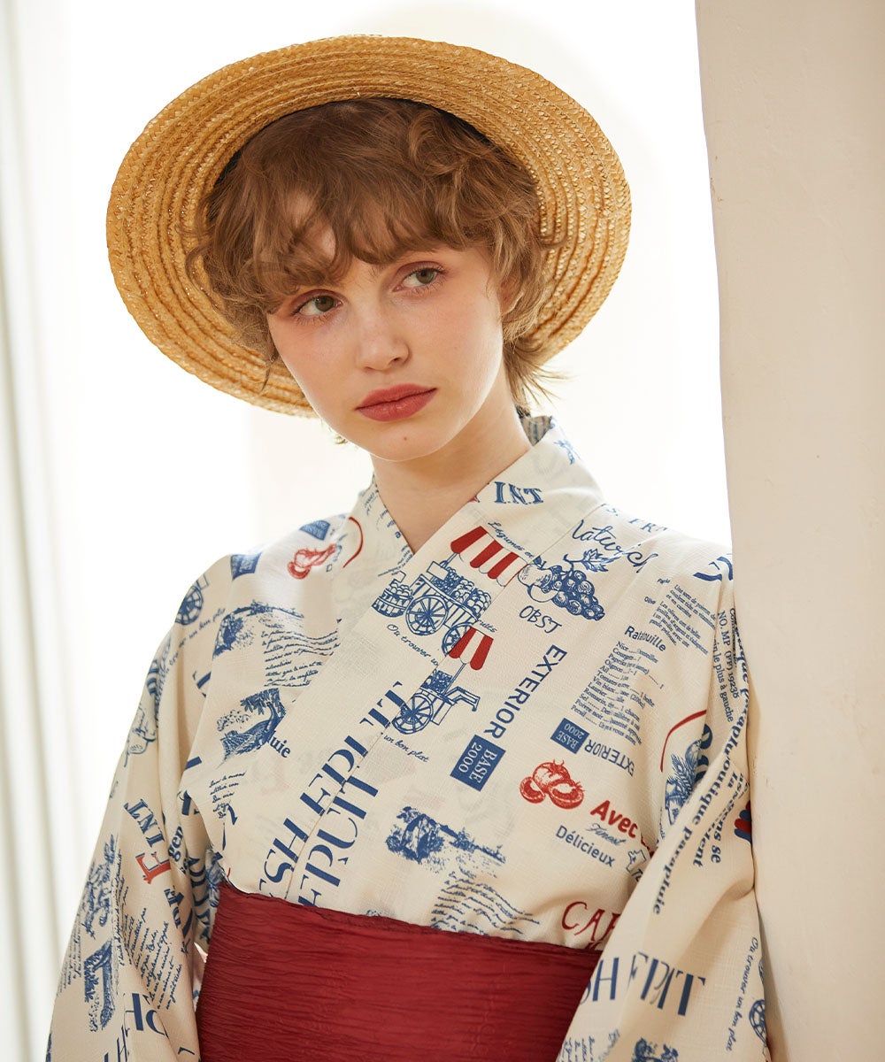 off white×blue / 168cm
